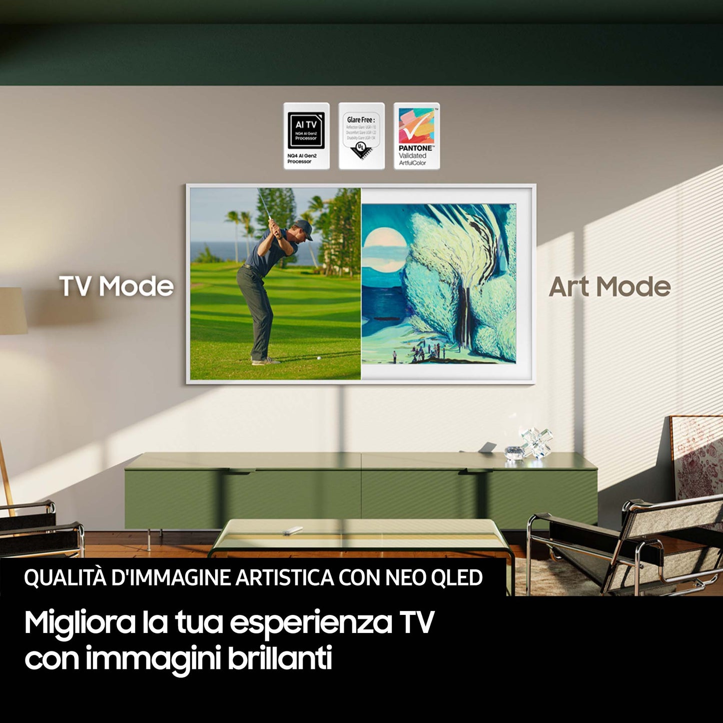 SAMSUNG ELETTRONICA QE43LS03FAUXZT | TV | TV LED | TV LED 43"-49" | TV QLED 43"UHD 4K DVBT2/S2 SMART
