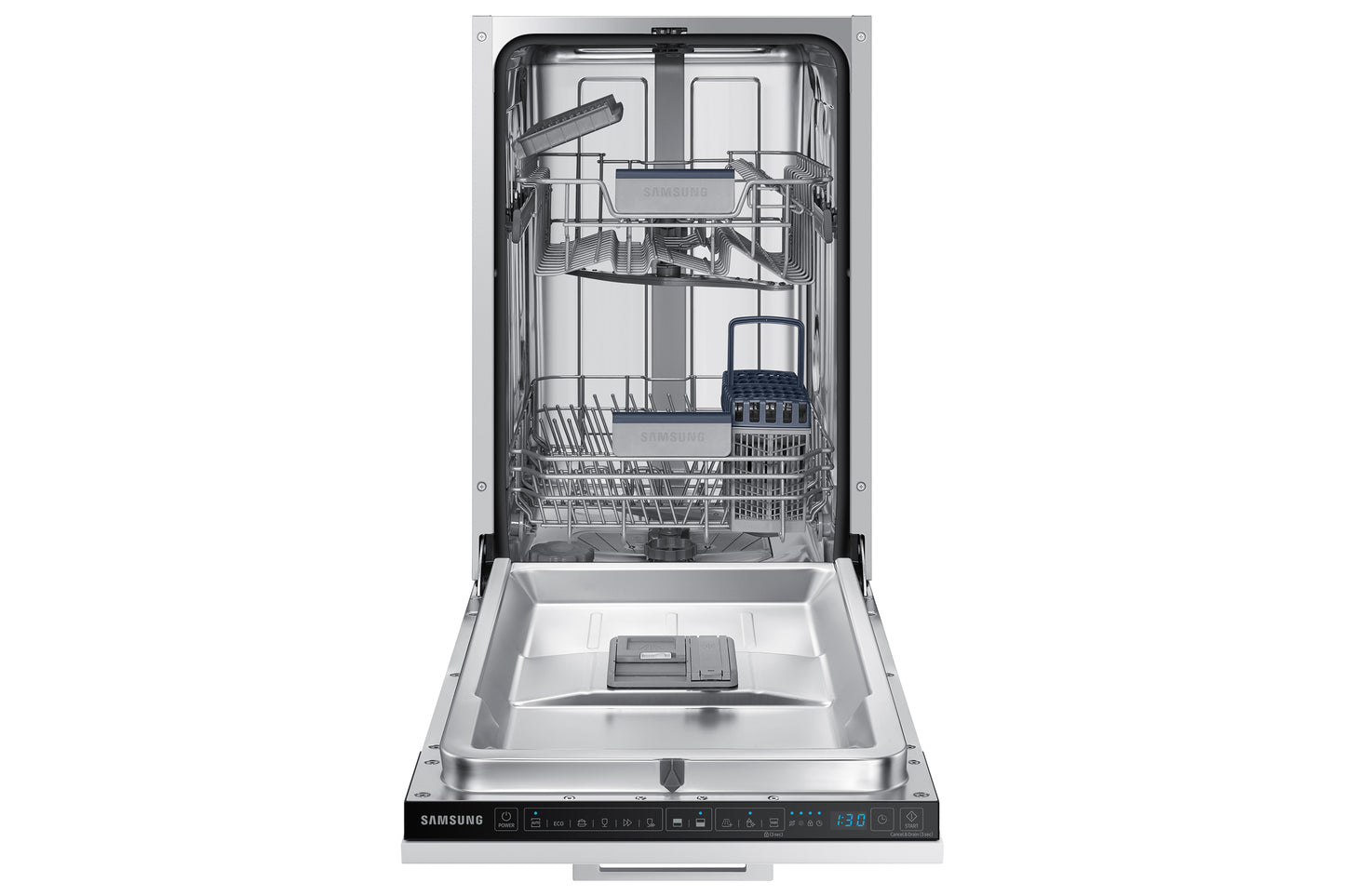 SAMSUNG SELECTION DW50R4060BB/EO | Lavastoviglie da Incasso Slim Samsung, 9 Coperti, Rumorosita': 44