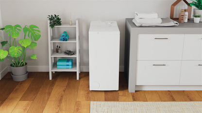 INDESIT BIANCO BTWL60400IT | LAVATRICI | LAVATRICI CARICO DALL'ALTO | LAV. C/ALTO 6-6,99KG | LAV.C/A
