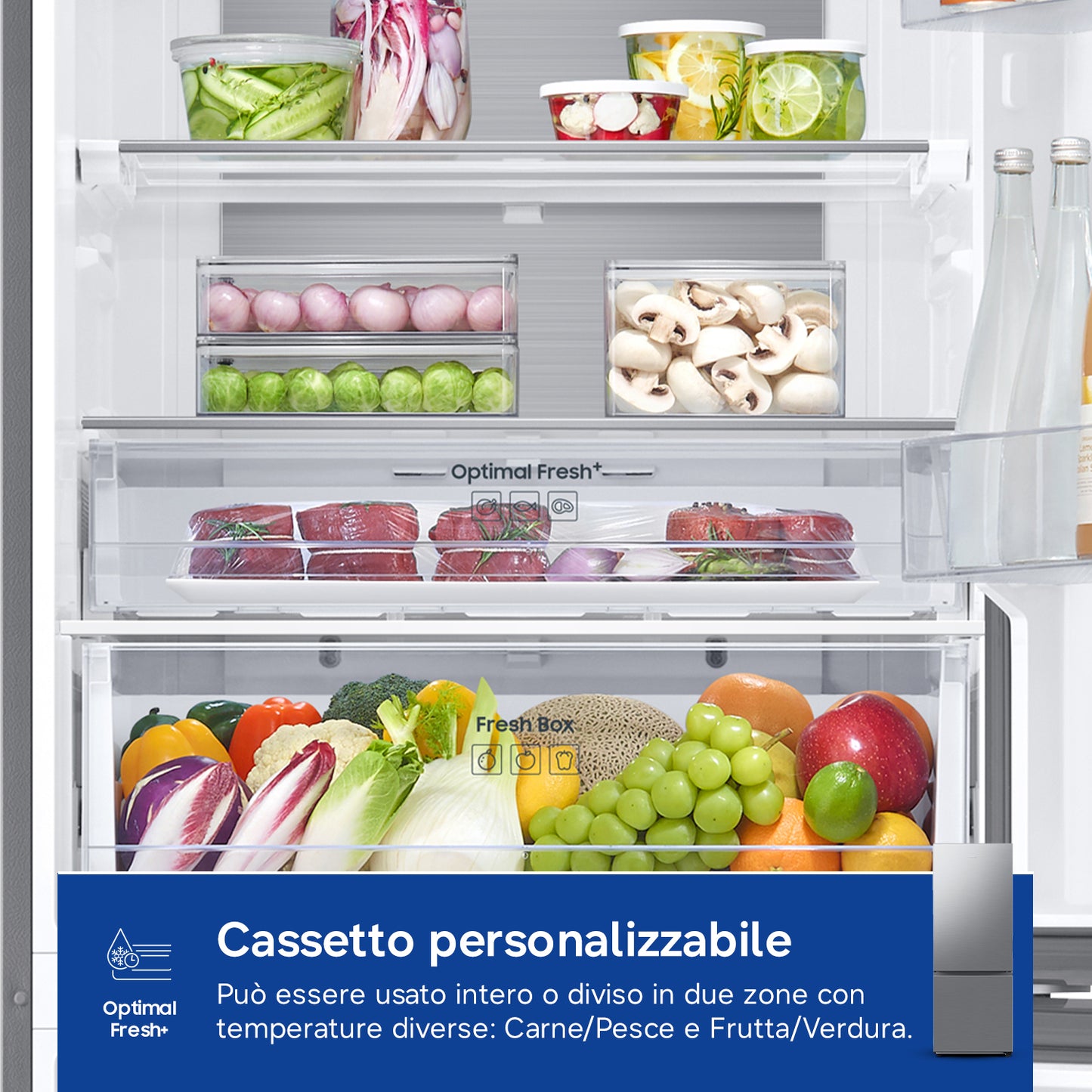 SAMSUNG BIANCO RB53DG703DS9EF | FRIGORIFERI | FRIGORIFERI COMBINATI | FRIGO COMBI NO FROST | COMBI 5