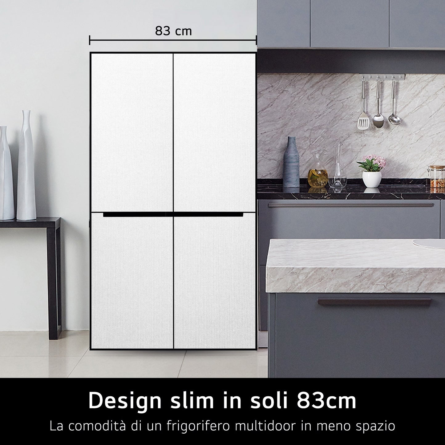 LG BIANCO GMM41MSBEM | FRIGORIFERI | FRIGORIFERI A 3PORTE/OLTRE | FRIGO 3P/OLTRE NO FROST | FRIGO 4P