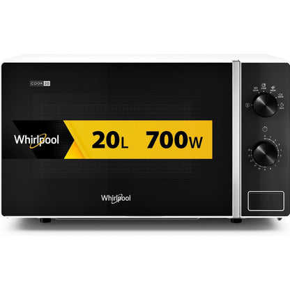 WHIRLPOOL PED MWP101W | CUCINA | FORNI A MICROONDE | FORNO SOLO MICROONDE | FORNO M/O 700W 20LT 6LIV