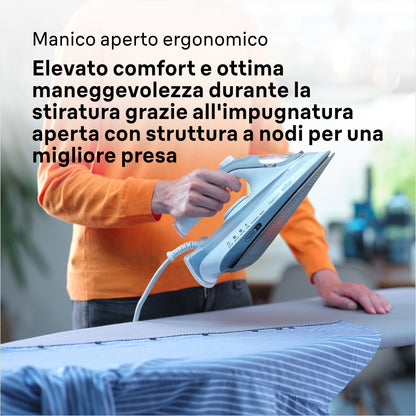 BRAUN PED SI5078GY | CASA | FERRI DA STIRO | FERRO VAPORE | FERRO VAPORE 2800W PIAST.SUPERCERAM. BIA