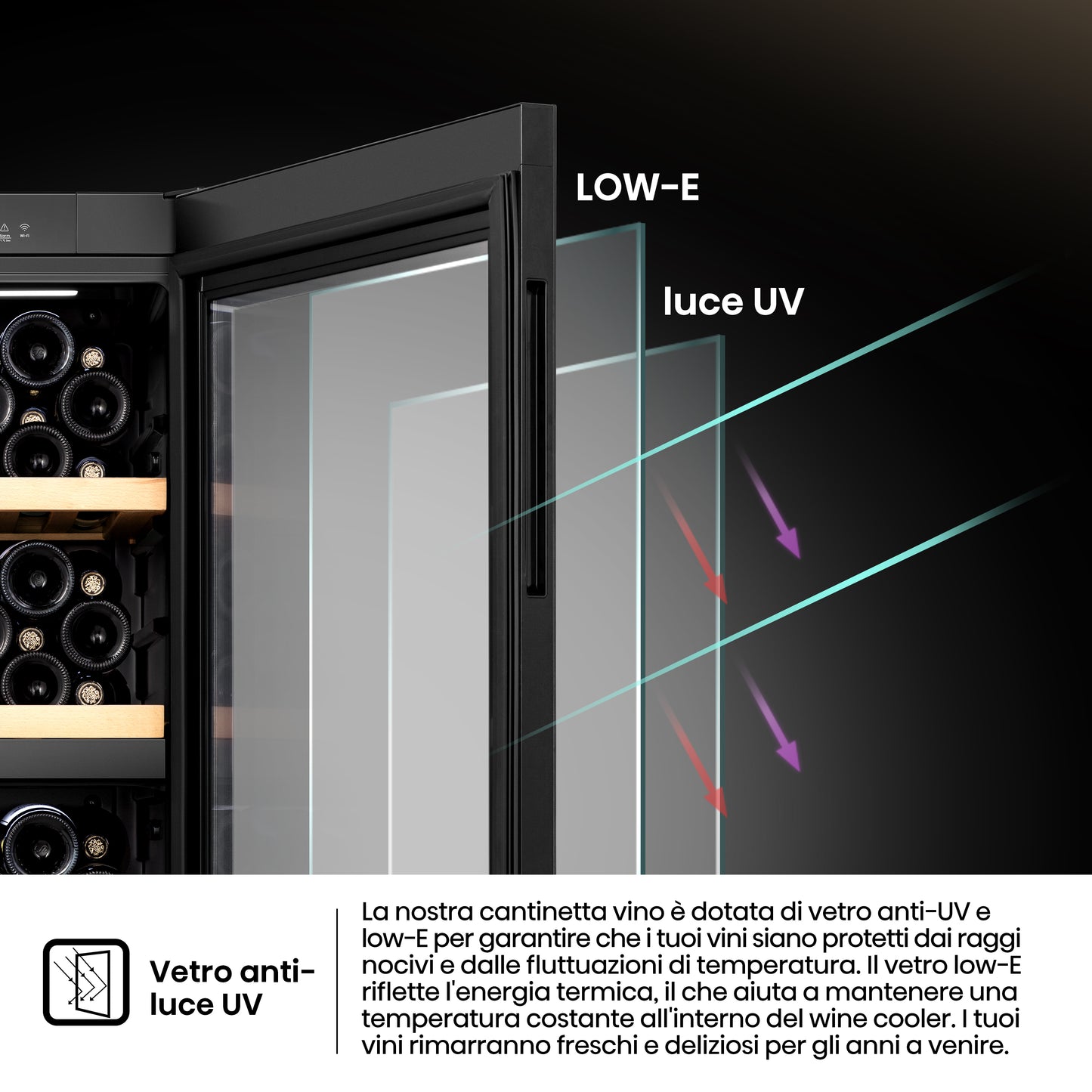 HISENSE BIANCO RW3N230GELF | FRIGORIFERI | CANTINE | CANTINE | CANTINA CE.F 104BOTT. 230LT NO FROST