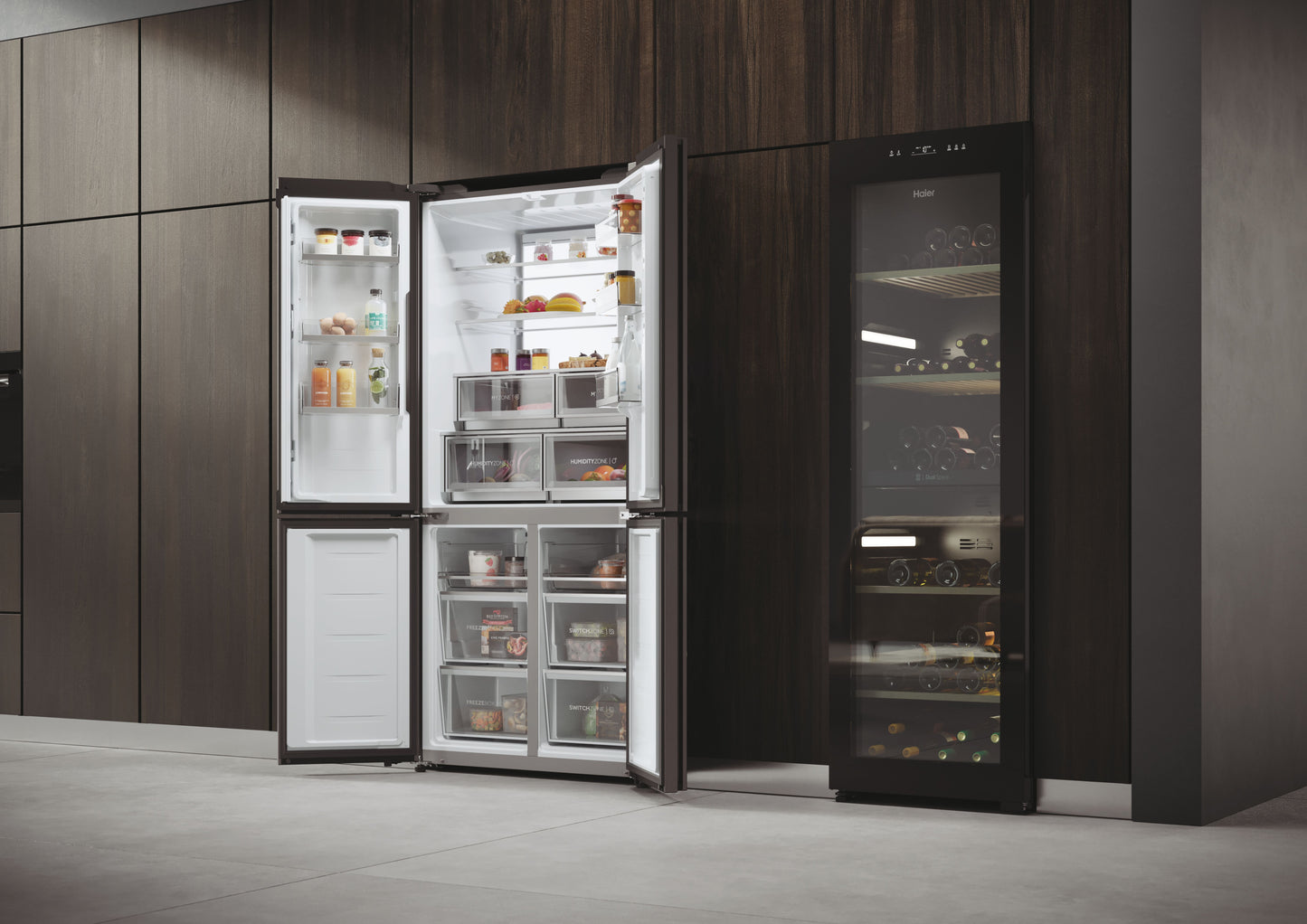 HAIER FS HCW9919ESGB | 34005645 | COOLING FS | CUBE 90 SERIE 9 | Multidoor | Refrigerator | Multidoo