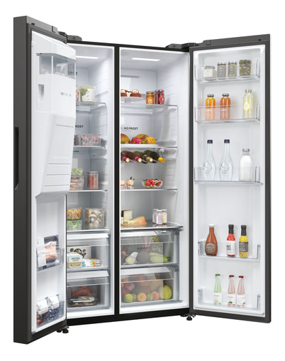 HAIER FS HSW59F18EIPT | 34005274 | COOLING FS | SBS 90 SERIE 5 | SxS | Refrigerator | SxS 180x90cm,