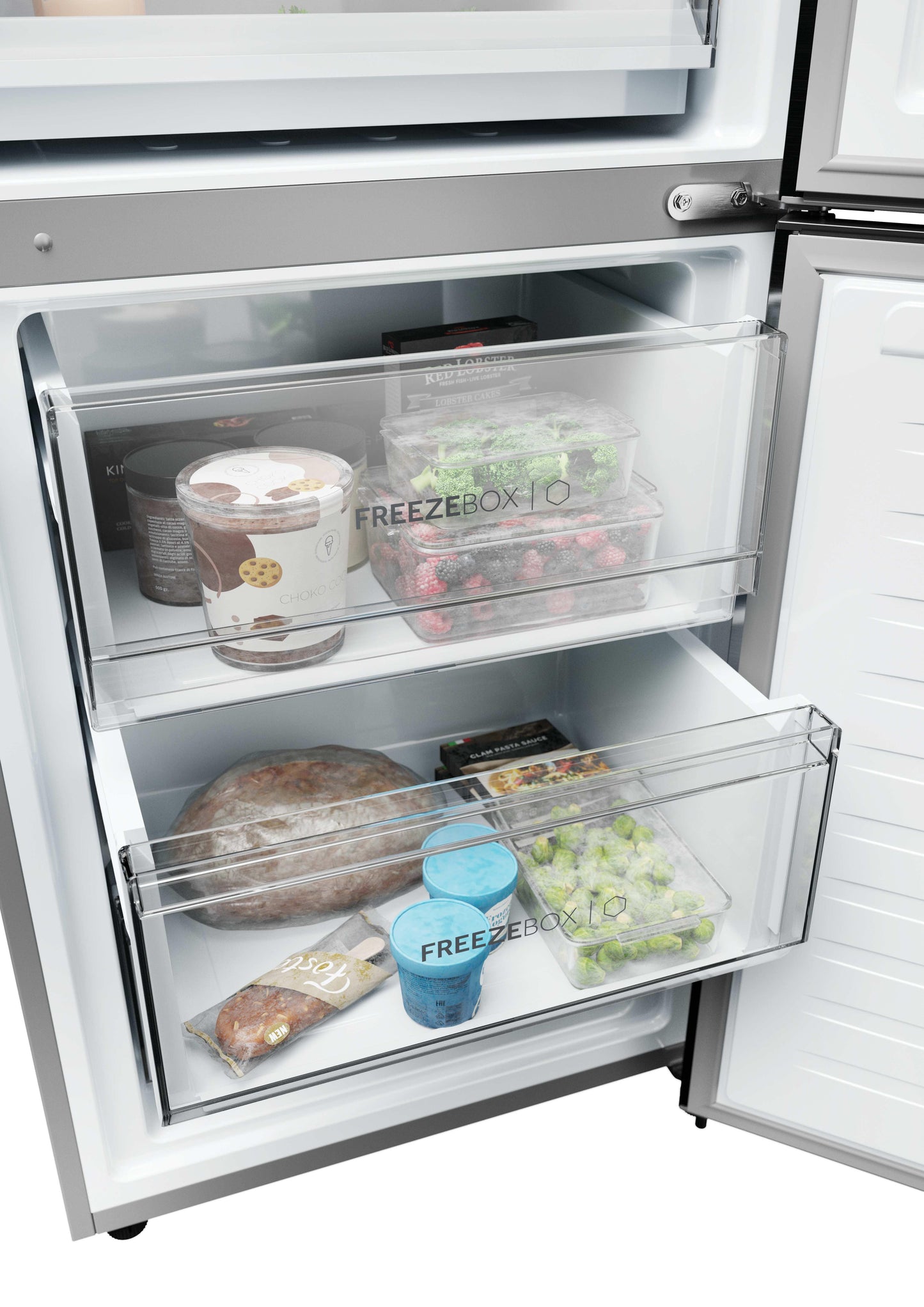 HAIER BIANCO HDPW3620CNPK | FRIGORIFERI | FRIGORIFERI COMBINATI | FRIGO COMBI NO FROST | COMBI 406LT
