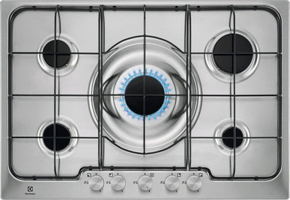 Electrolux BI   PX750XV Phase-out 2026 Aprile | 75 cm Soft - 5 fuochi gas - Bruciatori Fiamma Pura -