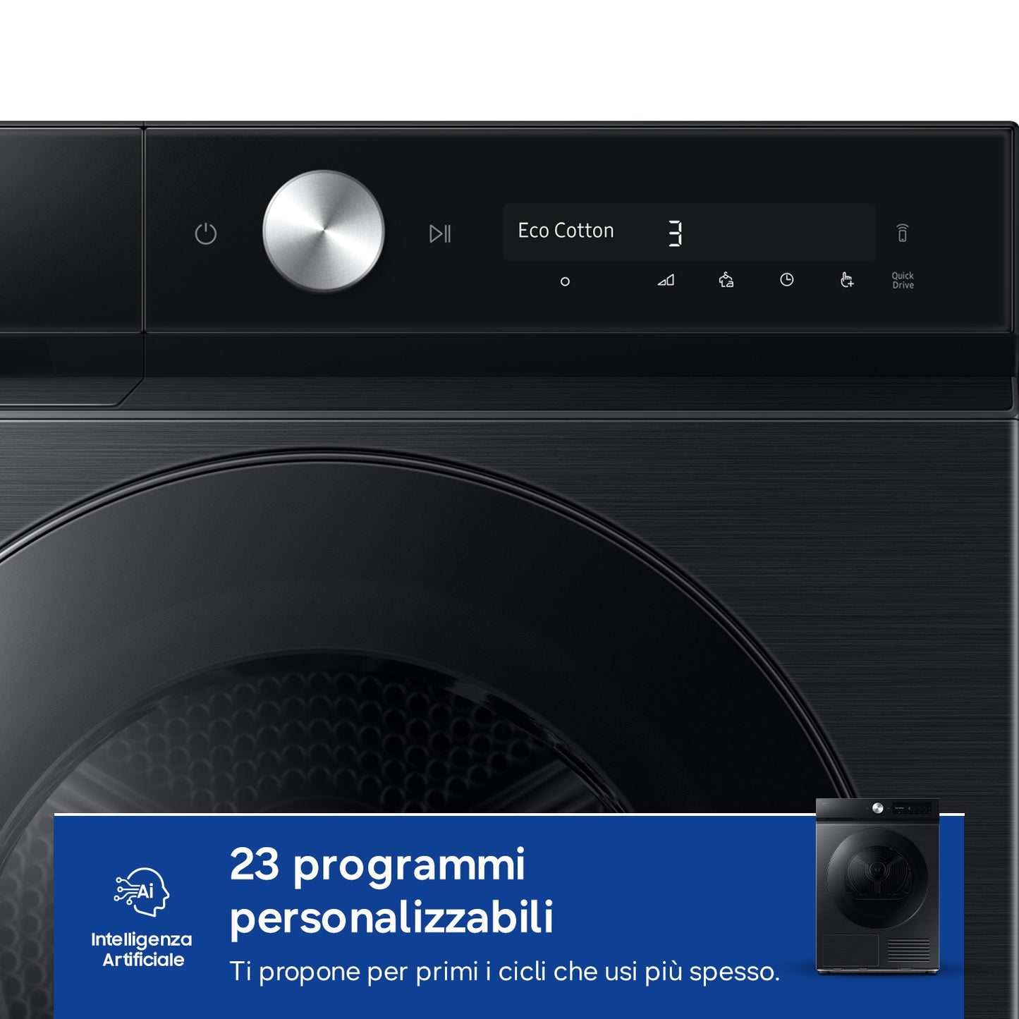 SAMSUNG BIANCO DV90DB7845GBU3 | ASCIUGATRICI | ASCIUGATRICI POMPA DI CALORE | ASCIUG. POMPA DI CALOR