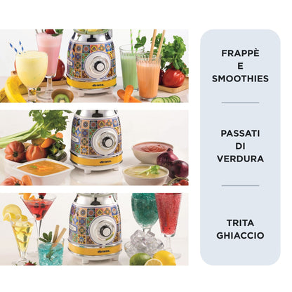 ARIETE PED 583POSITANO | CUCINA | PREPARAZIONE CIBI | FRULLATORI | FRULLATORE 1000W 4VEL+PULSE 1.5LT