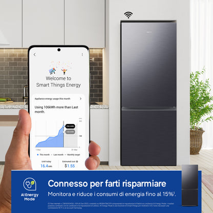 SAMSUNG BIANCO RB50DG601EB1EF | FRIGORIFERI | FRIGORIFERI COMBINATI | FRIGO COMBI NO FROST | COMBI 5