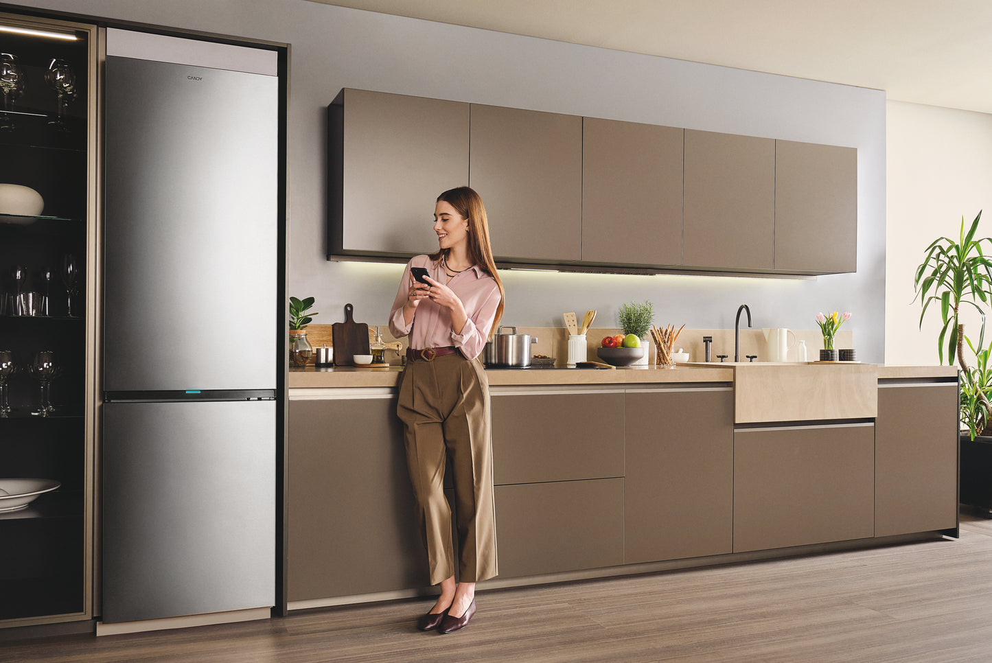 CANDY PROMO SMALT CNCQ4T620DX | 34005770 | FRIGO DOPPIA PORTA, NO FROST, (WI-FI + BLUETOOTH_)