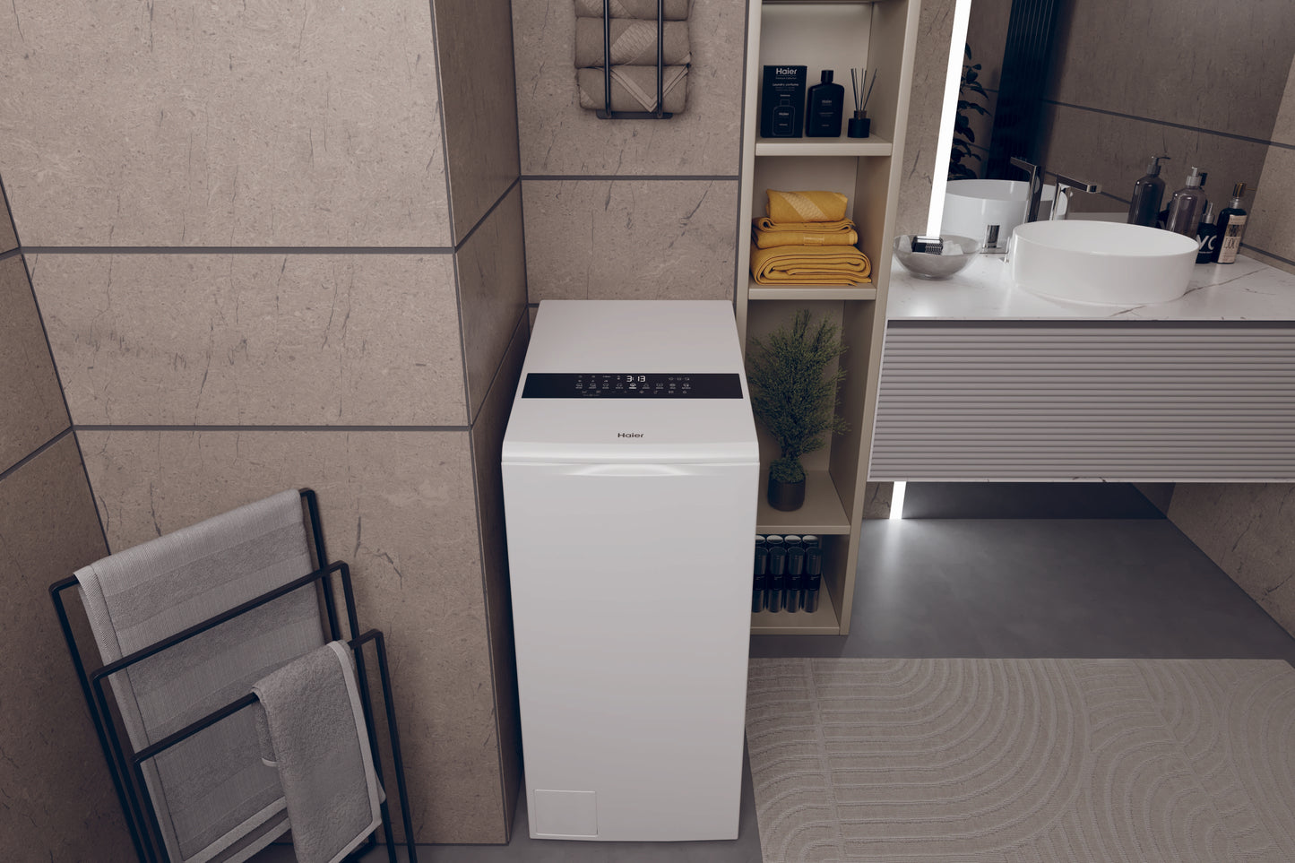 HAIER BIANCO HW90BPD13386US | LAVATRICI | LAVATRICI CARICO DALL'ALTO | LAV. C/ALTO 8KG-OLTRE | LAV.C