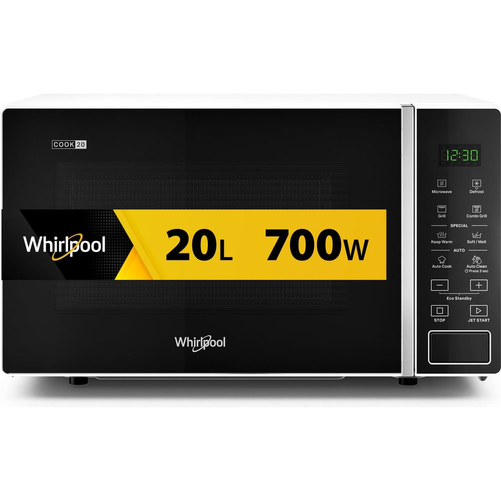 WHIRLPOOL PED MWP203W | CUCINA | FORNI A MICROONDE | FORNO MICROONDE COMBINATO | FORNO M/O 700W 20LT