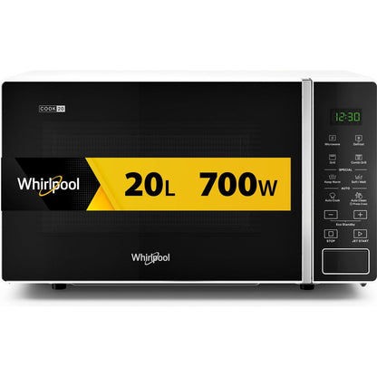 WHIRLPOOL PED MWP203W | CUCINA | FORNI A MICROONDE | FORNO MICROONDE COMBINATO | FORNO M/O 700W 20LT