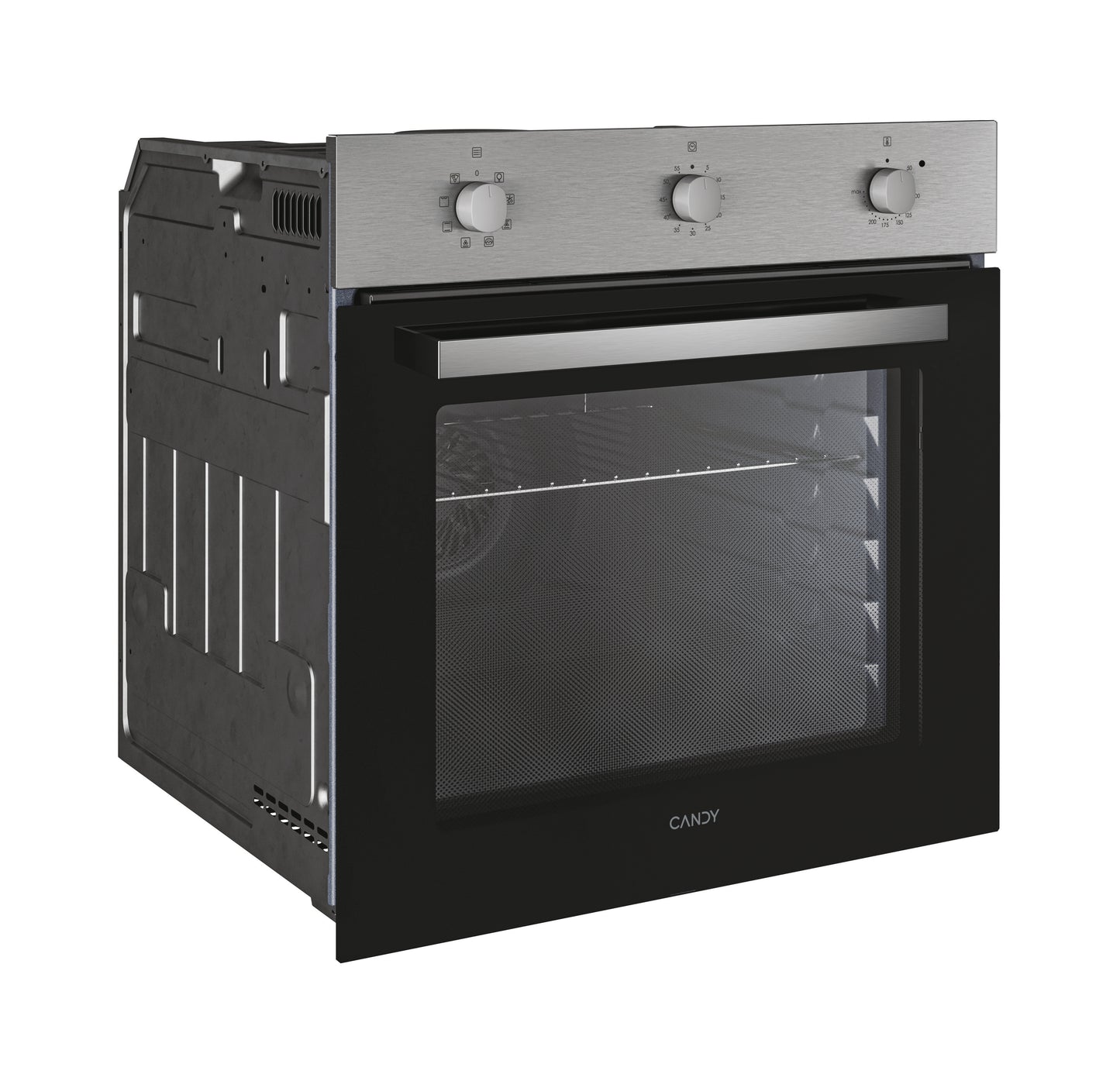 CANDY BI FIDCX602/CA|33704186|Tre manopole frontale inox; Convection + Fan; funzioni 8; 65L; Classe