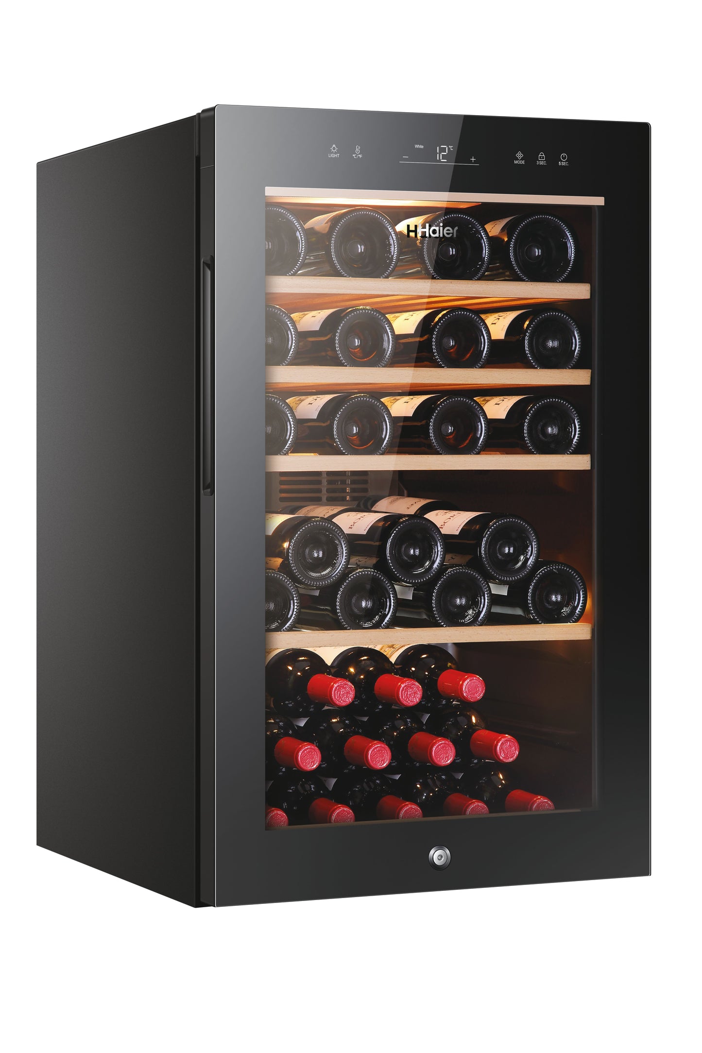 HAIER BIANCO HWS49GA | FRIGORIFERI | CANTINE | CANTINE | CANTINA CE.F 49BOTT. 116LT NERO