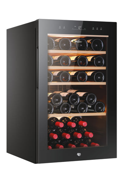 HAIER BIANCO HWS49GA | FRIGORIFERI | CANTINE | CANTINE | CANTINA CE.F 49BOTT. 116LT NERO