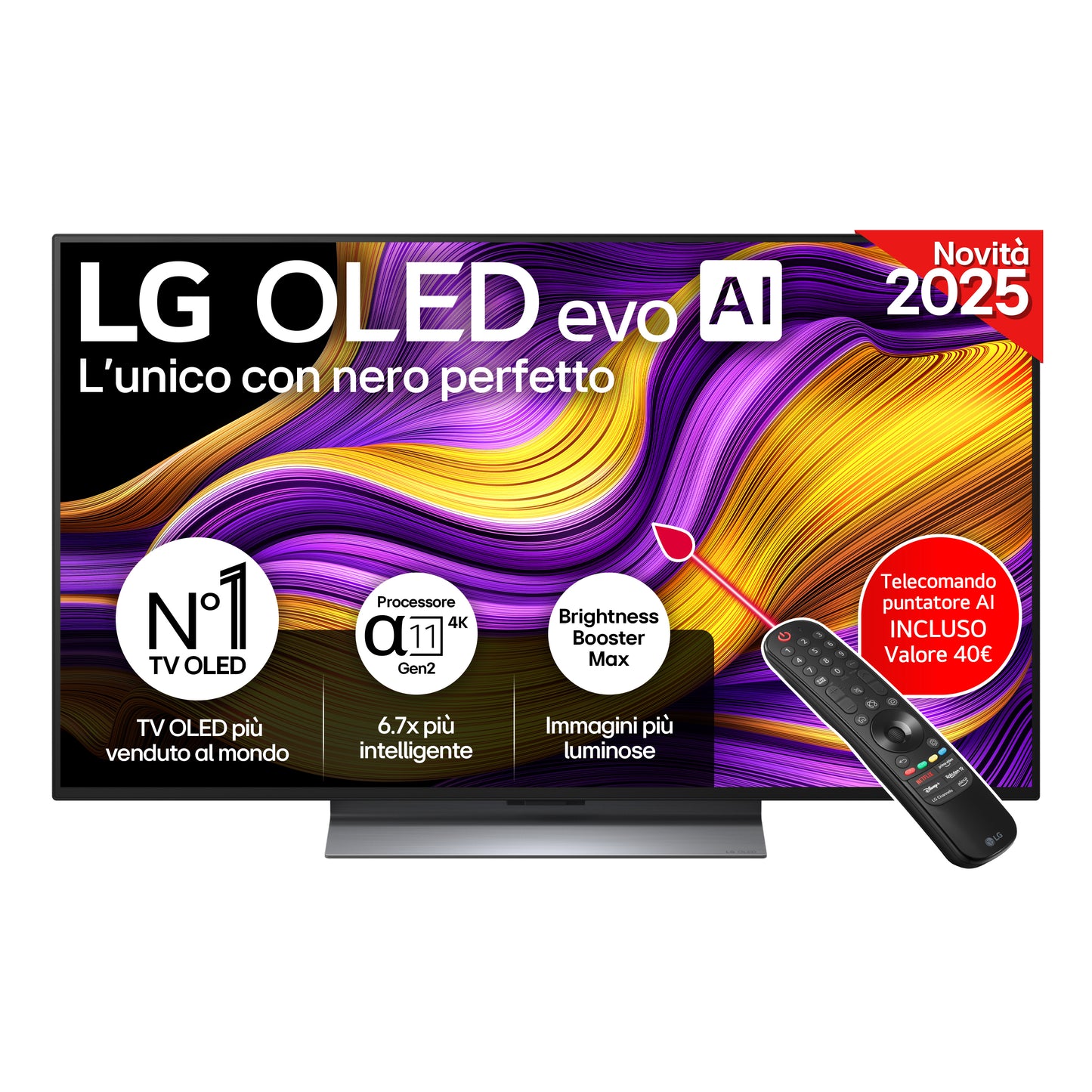 LG ELETTRONICA OLED48G56LS | TV | TV OLED | TV OLED 43" - 49" | TV OLED EVO 48"UHD 4K DVBT2/S2 SMART