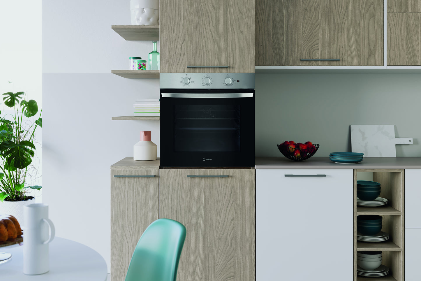 INDESIT INCASSO IO2350HX | FORNI INCASSO | FORNO INC.ELETTRICO MULTIF. | FORNO INC.EL.MULTIF. 60-69C