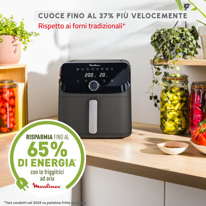 MOULINEX PED EZ855H | CUCINA | COTTURA CIBI | FRIGGITRICI | FRIGGITRICE AD ARIA 1700-2020W 7.5LT EAS