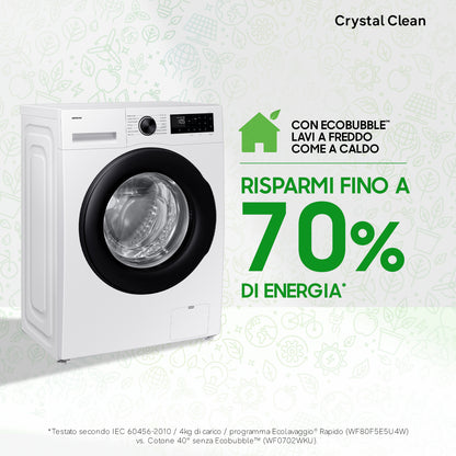 SAMSUNG BIANCO WW90DG5G34AEET | LAVATRICI | LAVATRICI PROFONDITA' RIDOTTA | LAV.SLIM FINO 48CM 8KG-O