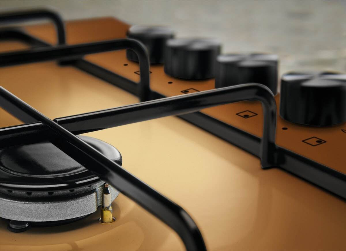 Electrolux BI   KGS6404T   | 60 cm - Slim - Comandi Laterali - 4 fuochi gas - Bruciatori Fiamma Pura