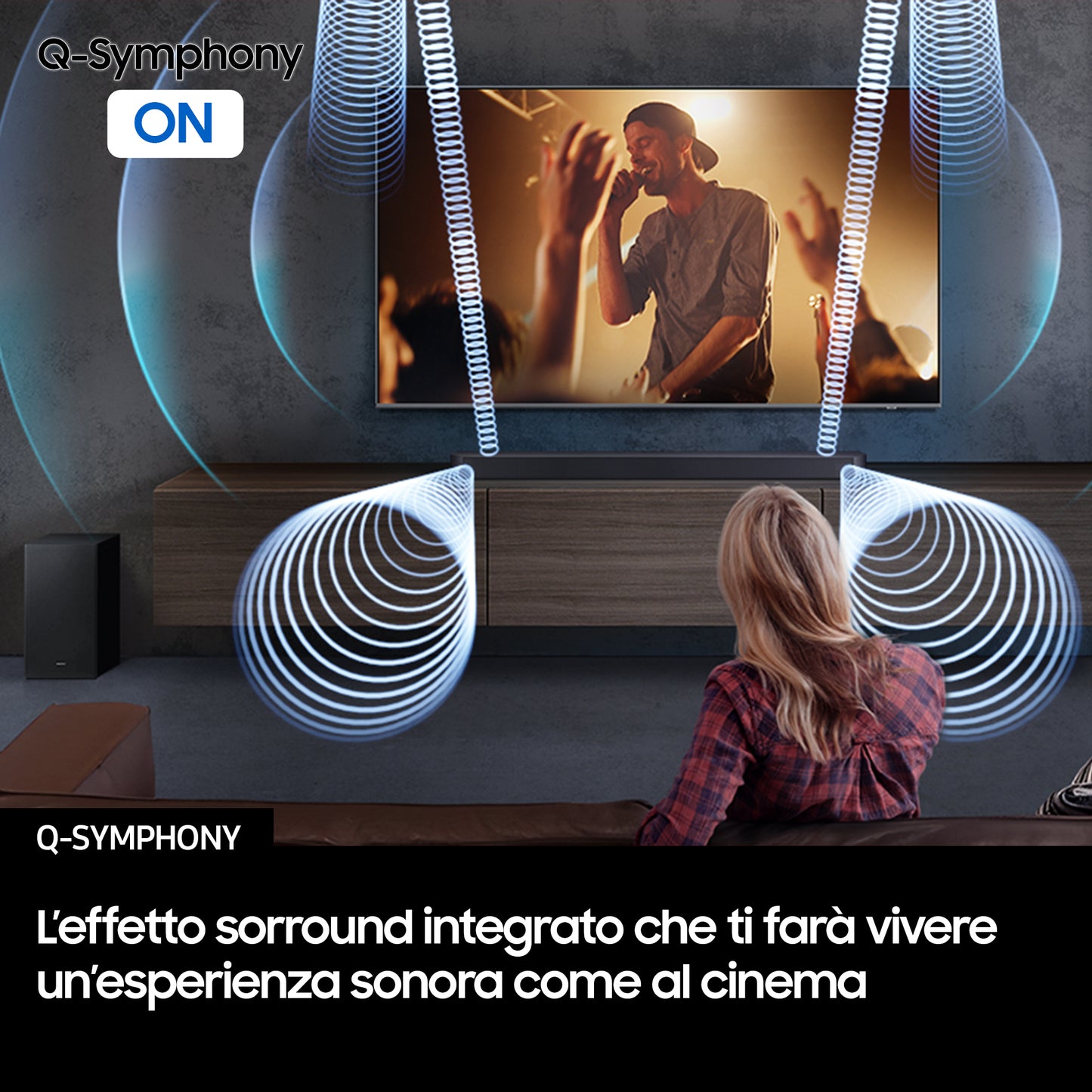 SAMSUNG ELETTRONICA HWQ600F | AUDIO | HOME CINEMA | SOUND BAR | SOUND BAR 3.1.2 C/SUBW.WLSS BT HDMI