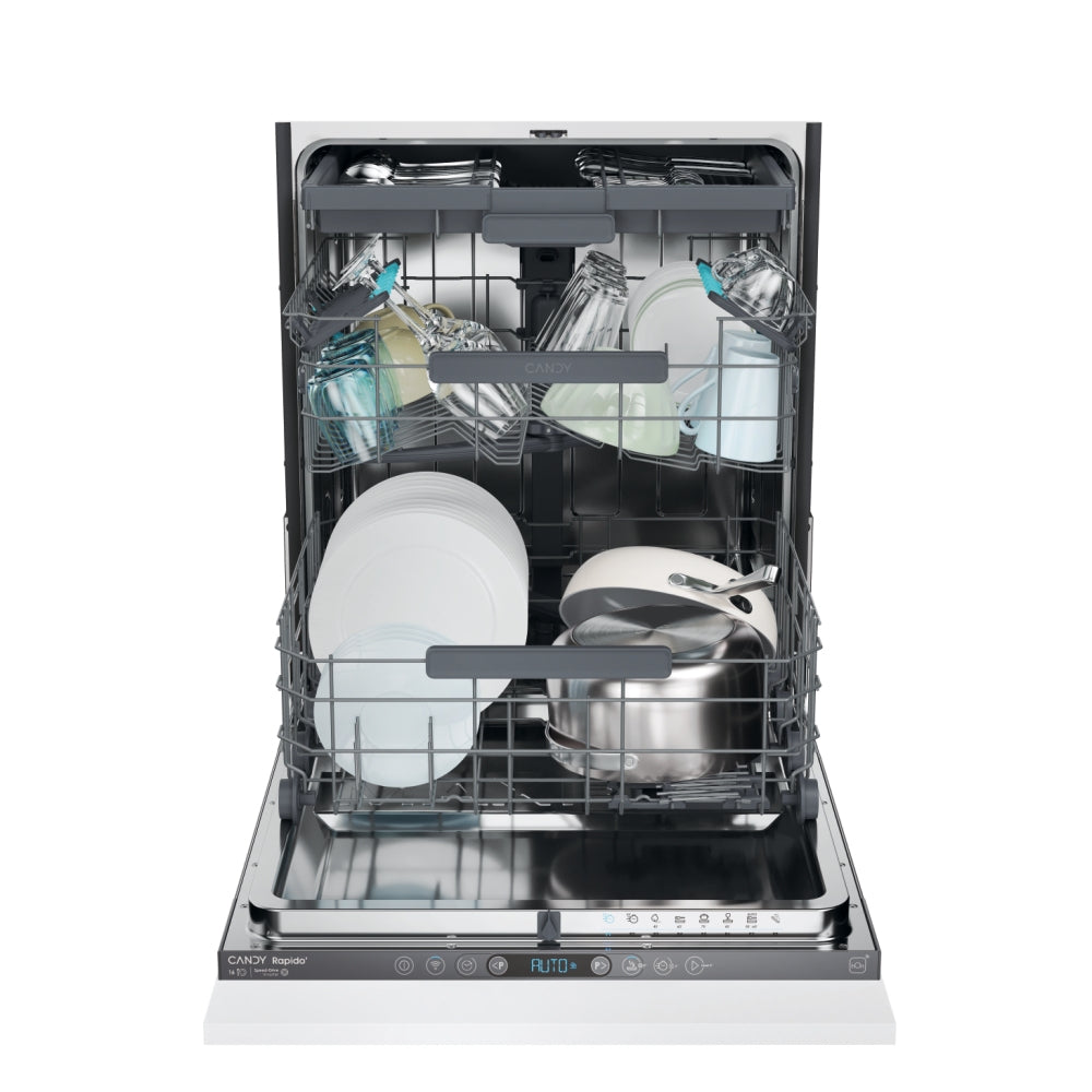 CANDY BI CS6E7F1A|32901626|Lavastoviglie 60cm sliding; Classe Energetica E; 16 coperti; 47 dB(A); Di