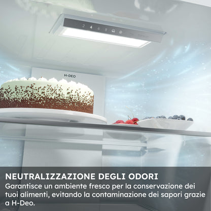 HAIER BIANCO HTR3518ENMX | FRIGORIFERI | FRIGORIFERI COMBINATI | FRIGO COMBI NO FROST | COMBI 303LT