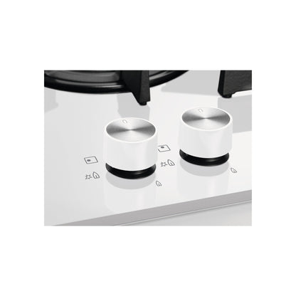 Electrolux BI   KGG6437W   | 60 cm - Nuova estetica Gas on Glass - 4 fuochi - Bruciatori ad alta eff