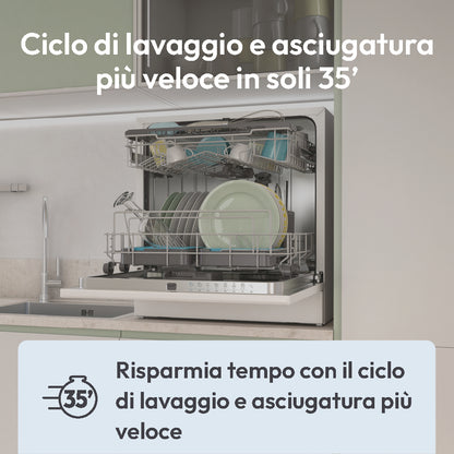 CANDY BIANCO CP6E51LW | LAVASTOVIGLIE | LAVASTOVIGLIE SOTTOPIANO/APPOGGIO | LAVASTOVIGLIE SOTTOPIANO