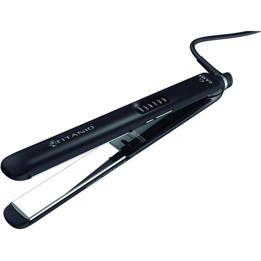 GAMA PED GI2511 | CURA PERSONA | MODELLATORI | PIASTRE CAPELLI | PIASTRA CAPELLI 40W TITANIO NERO