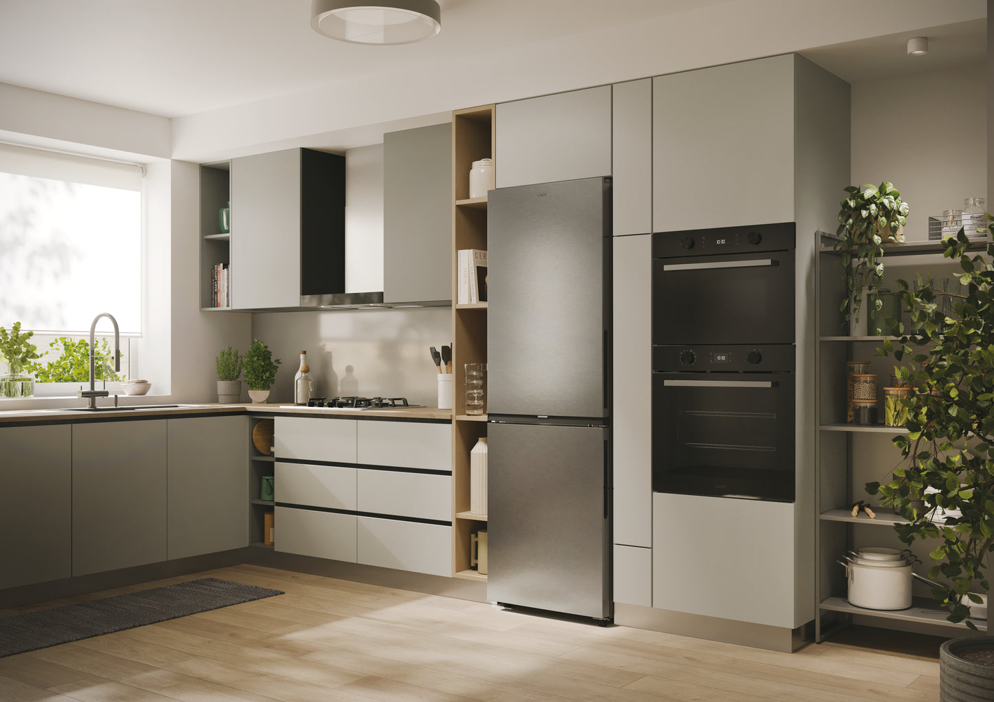 CANDY FS PROMO CNCQ2T618EX | 34005752 | 1850x595x658 | 60x185cm, Classe E, finitura Inox,  Cassetto
