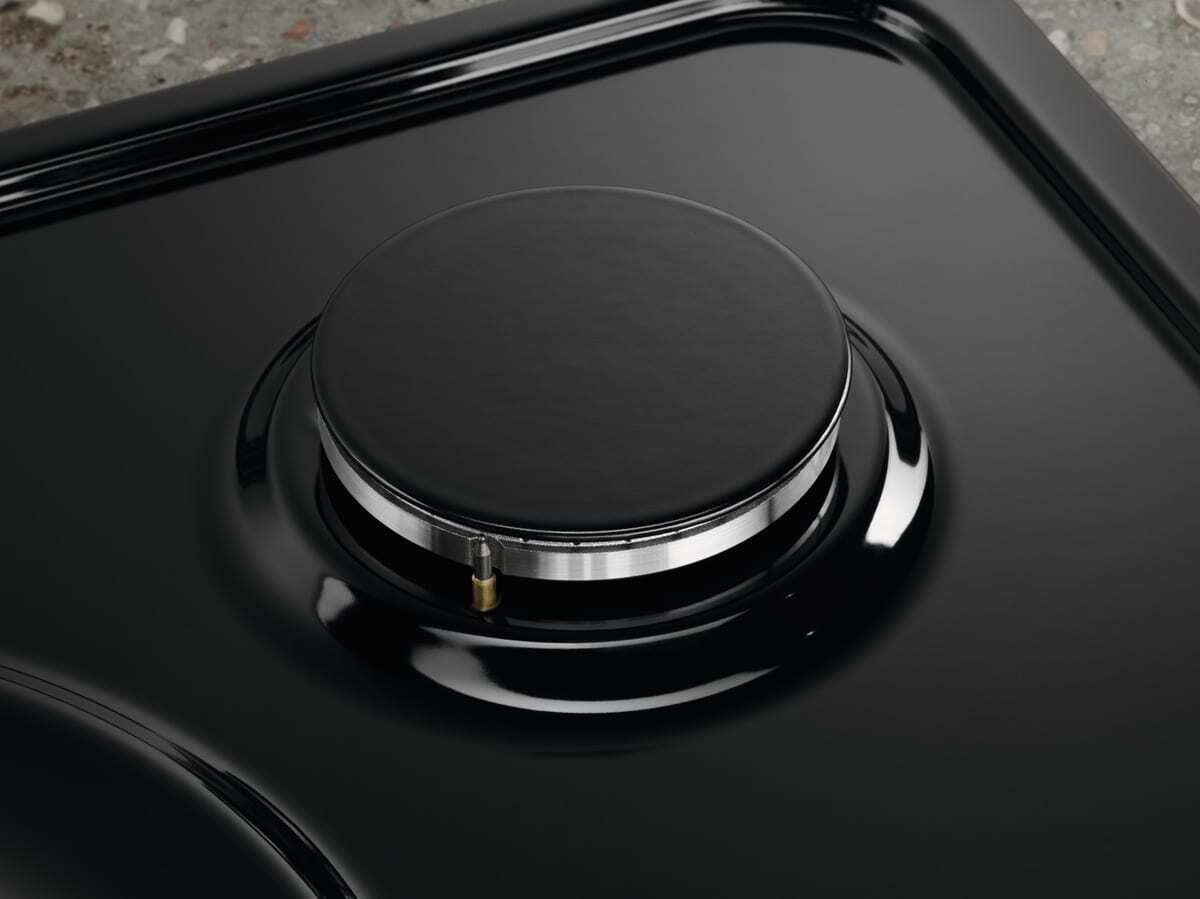 Electrolux BI   KGS6404B   | 60 cm - Slim - Comandi Laterali - 4 fuochi gas - Bruciatori Fiamma Pura