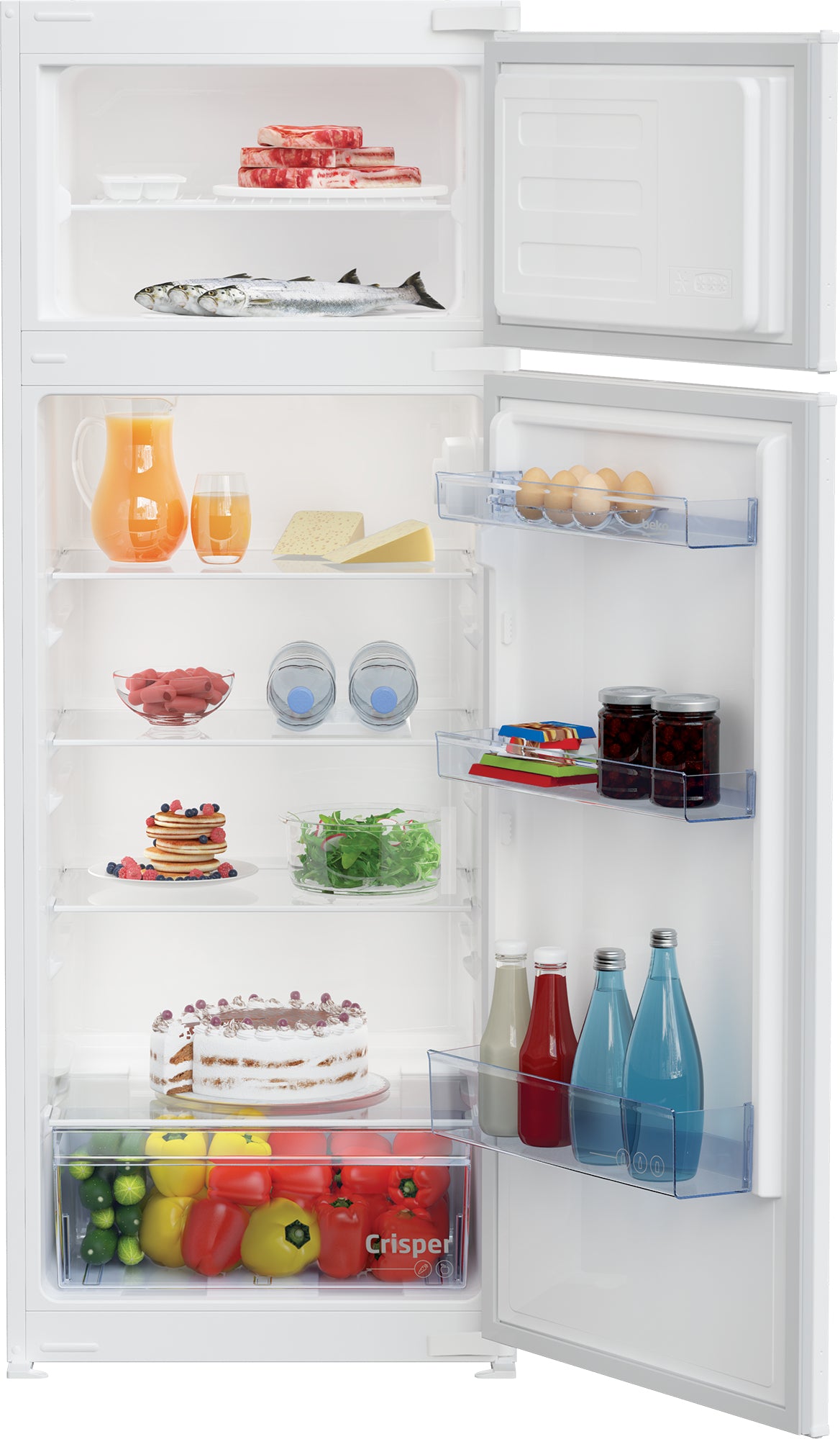 BEKO INCASSO BDSA250K4SN | FRIGORIFERI INCASSO | FRIGORIFERI 2PORTA INCASSO | FRIGO INC. 2P STATICO