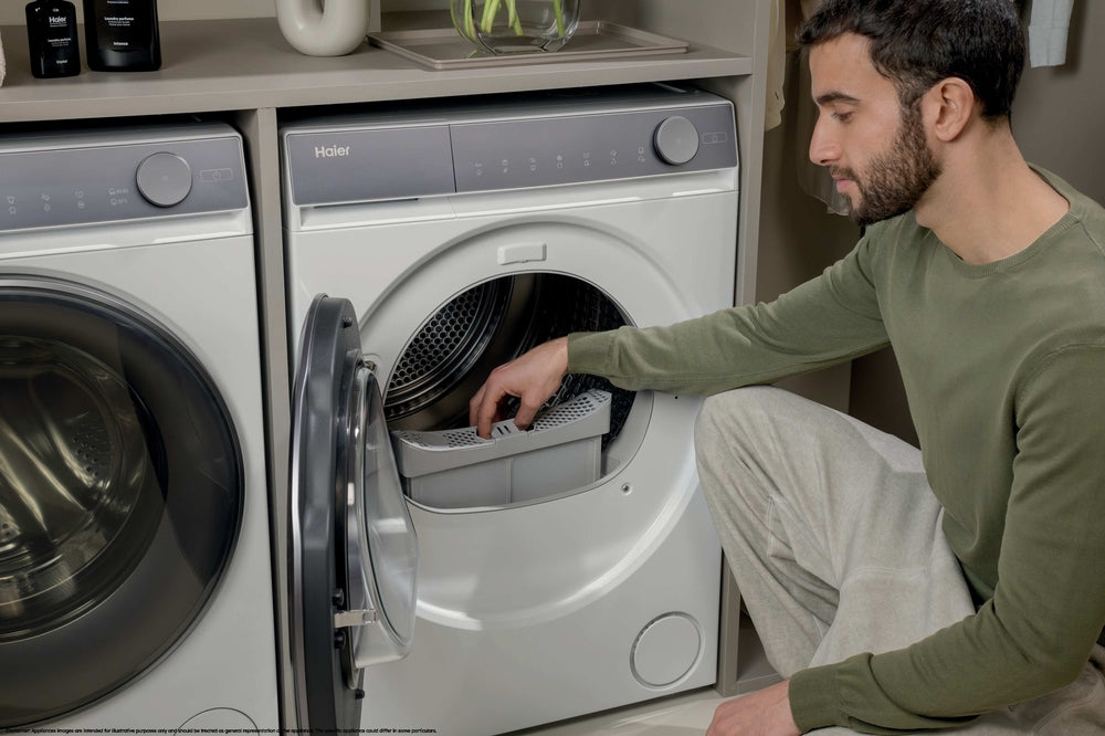 HAIER BIANCO HD100C367U1IT | ASCIUGATRICI | ASCIUGATRICI POMPA DI CALORE | ASCIUG. POMPA DI CALORE 1