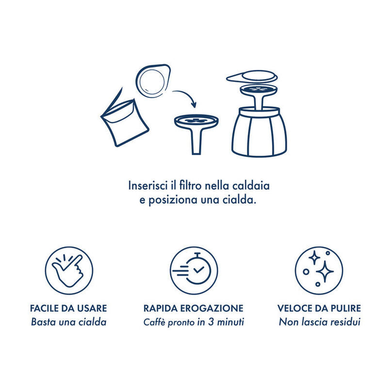 CAFFE BORBONE CASALINGHI MOKACIAOINDUZGDE | CASALINGHI CUCINA | PENTOLAME CUCINA | CAFFETTIERE(MOKE