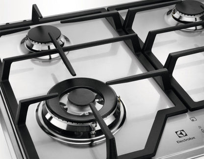 Electrolux BI   KGS6436SX   | 60 cm New Linea Slim Profilo 8 mm- 4 fuochi gas - Bruciatori ad alta e
