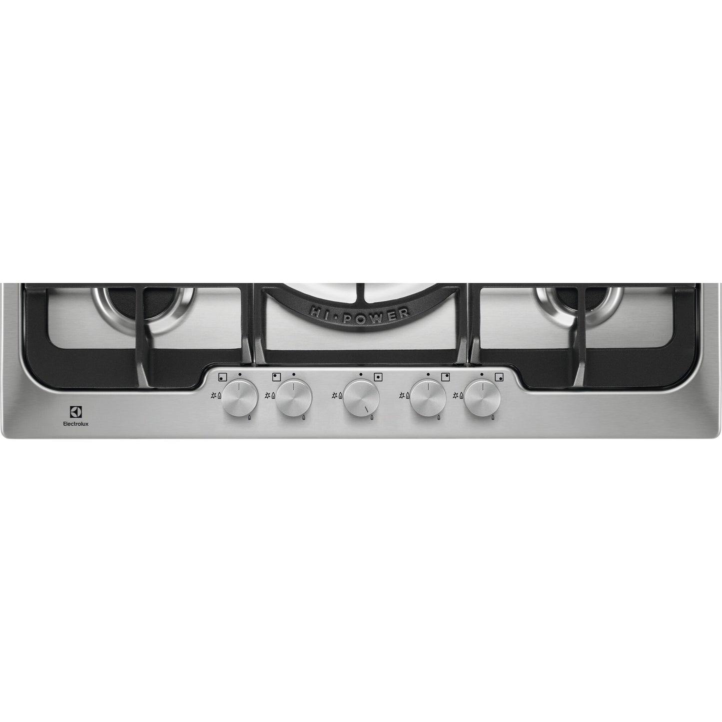 Electrolux BI   PX750UOV   | 75 cm Soft - 5 fuochi gas - Bruciatori Fiamma Pura - 1 bruciatore Wok -