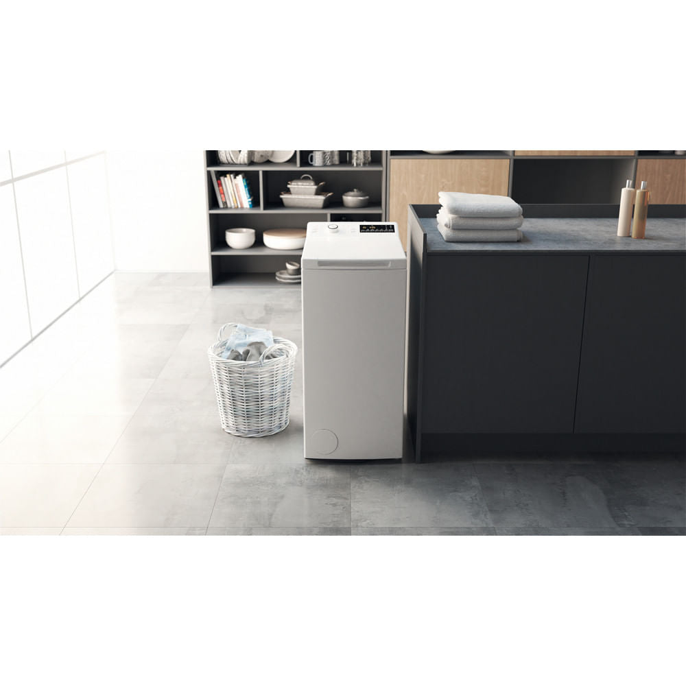 HOTPOINT-ARISTON BIANCO WMTG725BIT | LAVATRICI | LAVATRICI CARICO DALL'ALTO | LAV. C/ALTO 7-7,99KG |
