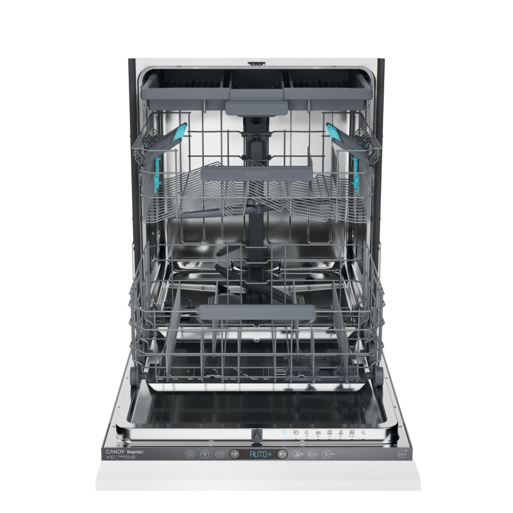CANDY BI CS6E7F1A|32901626|Lavastoviglie 60cm sliding; Classe Energetica E; 16 coperti; 47 dB(A); Di