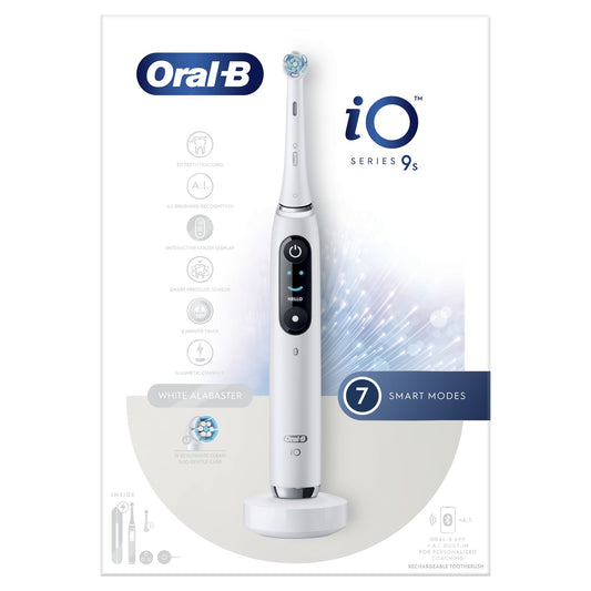 ORAL-B PED IO9SWHITE | CURA PERSONA | ORAL CARE | SPAZZOLINI ELETTRICI | SPAZZ.ELETT. IO9 S WHITE