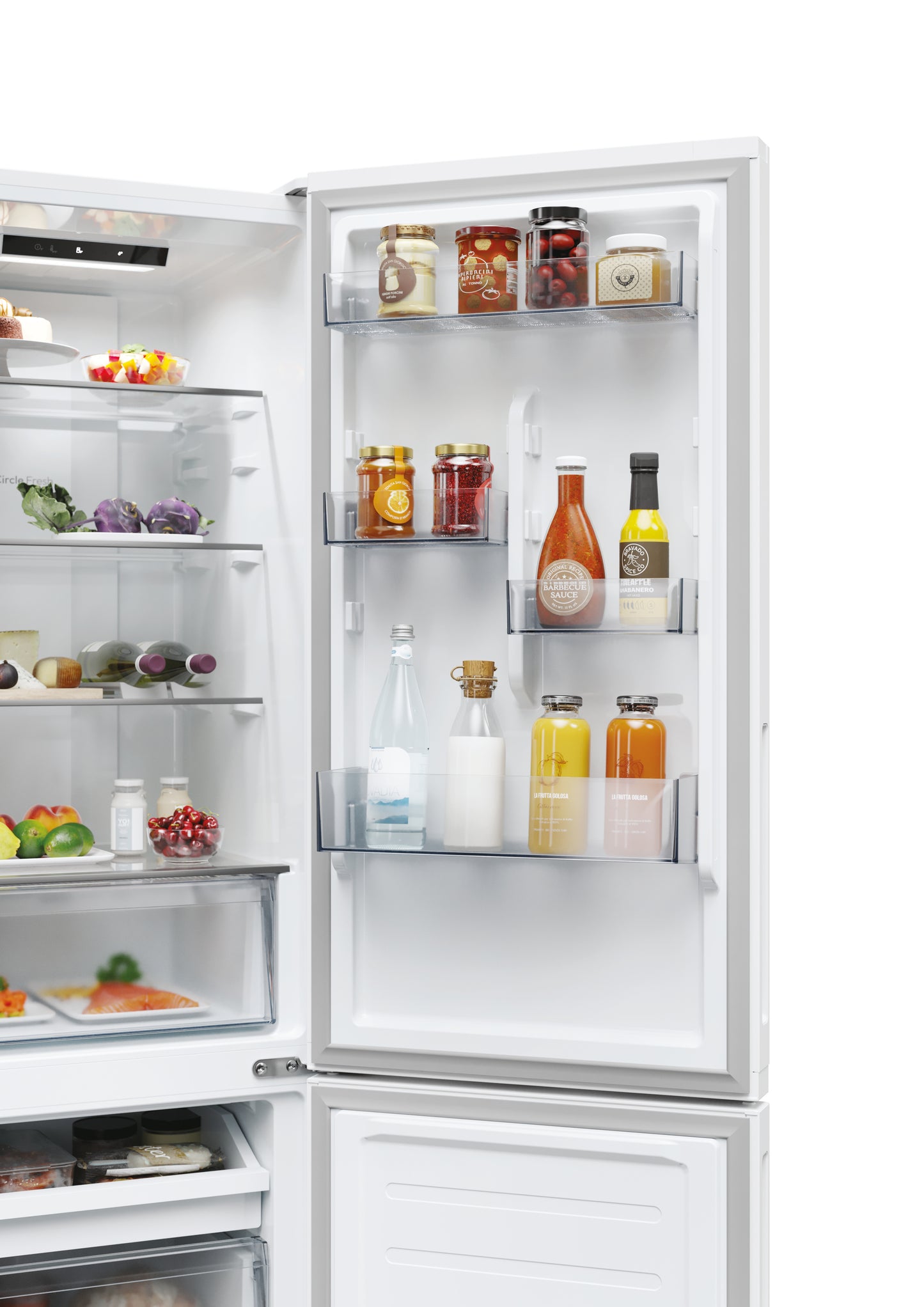 CANDY BIANCO CNCQ2T518EW | FRIGORIFERI | FRIGORIFERI COMBINATI | FRIGO COMBI NO FROST | COMBI 280LT