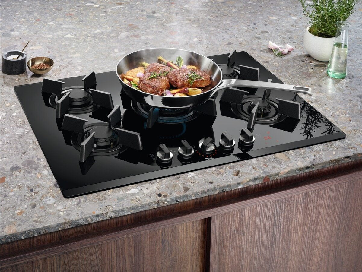 Electrolux BI   KGG75362K   | 75 cm - Nuova estetica Gas on Glass - Step Power - 5 fuochi - Bruciato