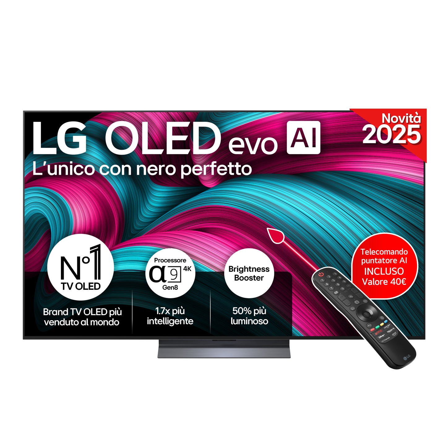 LG ELETTRONICA OLED65C55LA | TV | TV OLED | TV OLED 61" - 69" | TV OLED EVO 65"UHD 4K DVBT2/S2 SMART