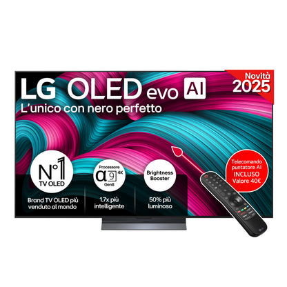 LG ELETTRONICA OLED65C55LA | TV | TV OLED | TV OLED 61" - 69" | TV OLED EVO 65"UHD 4K DVBT2/S2 SMART