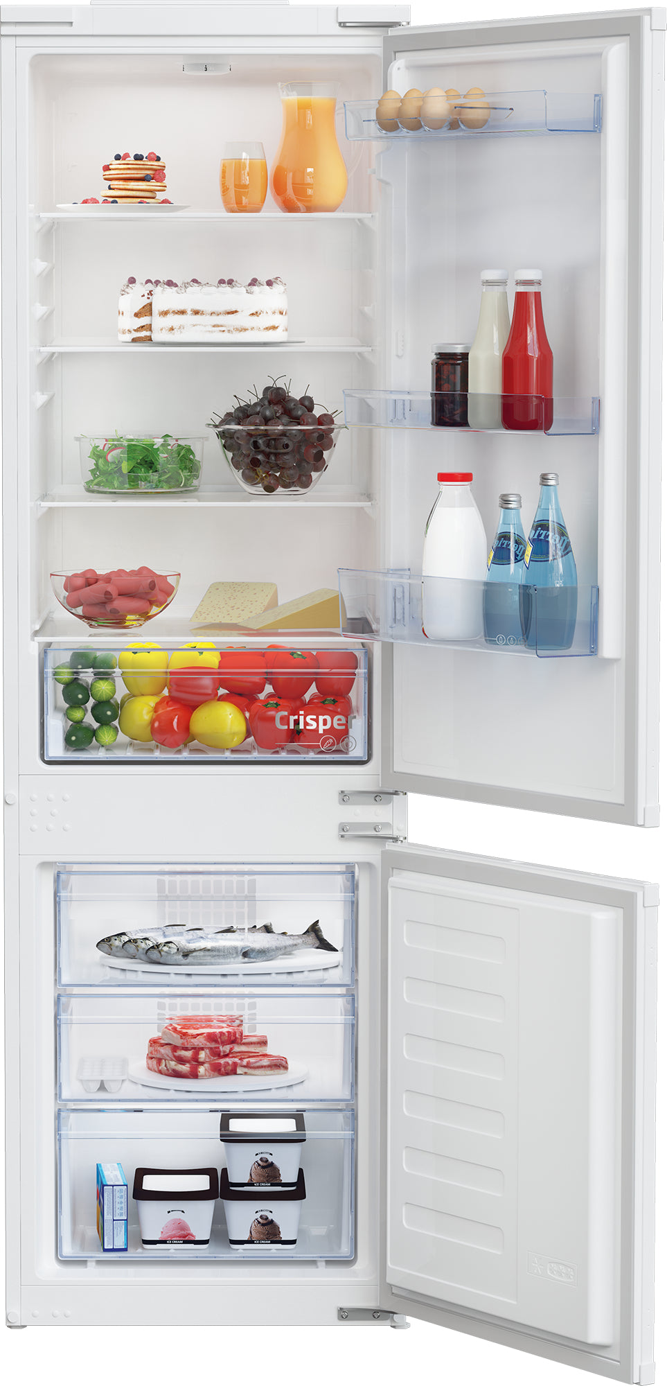 BEKO INCASSO BCSA285K4SN1 | FRIGORIFERI INCASSO | FRIGORIFERI COMBINATI INCASSO | FRIGO COMBI INC. S