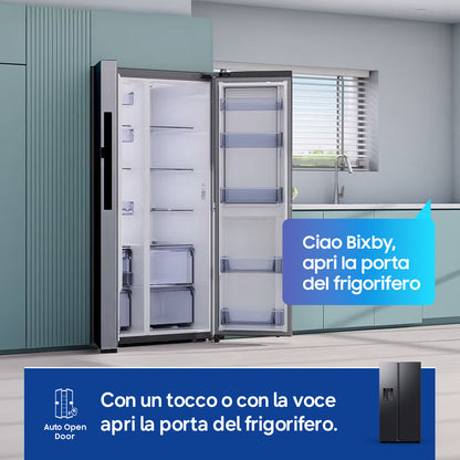 SAMSUNG BIANCO RS80F66KBFEF | FRIGORIFERI | SIDE BY SIDE | SIDE BY SIDE NO FROST | SBS 635LT CE.B NO