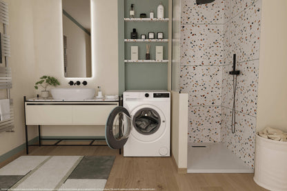 CANDY BIANCO GD48SE6S | LAVATRICI | LAVATRICI PROFONDITA' RIDOTTA | LAV.SLIM FINO 48CM 8KG-OLTRE | L